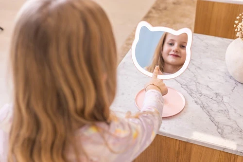 GIOperfect lusterko różowy kotek / innoGIO