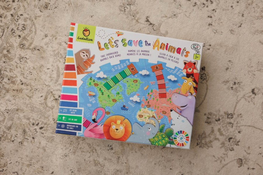 Let’s Save the Animals - gra planszowa AGENDA 2030 „RATUJMY ZWIERZĘTA” / Ludattica