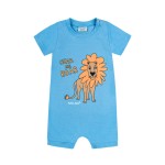 Krótki romper - lew niebieski / Dear Sophie