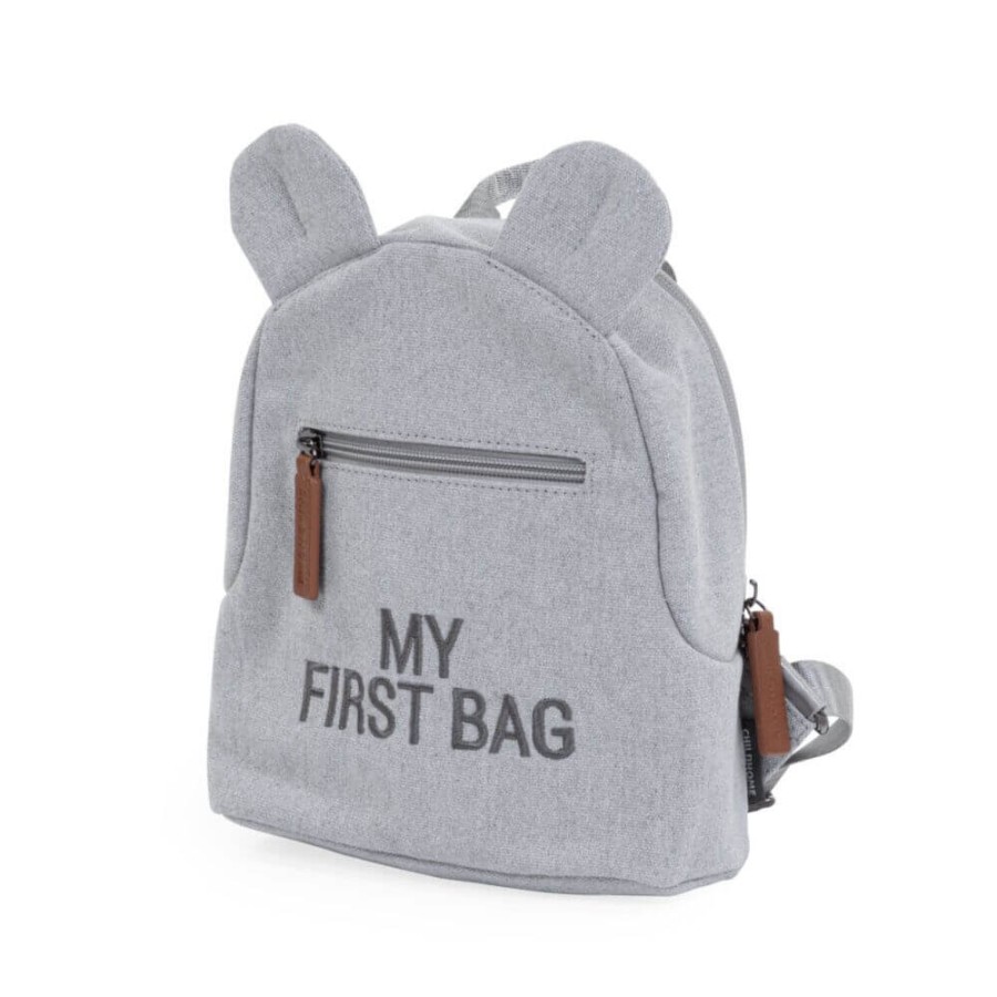 Plecak dziecięcy My First Bag Kanwas Szary / Childhome