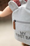 Plecak dziecięcy My First Bag Kanwas Szary / Childhome