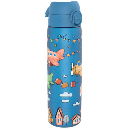 Wąska butelka na napoje - Airplanes, 500ml / ION8® I8RF500PBPLANE