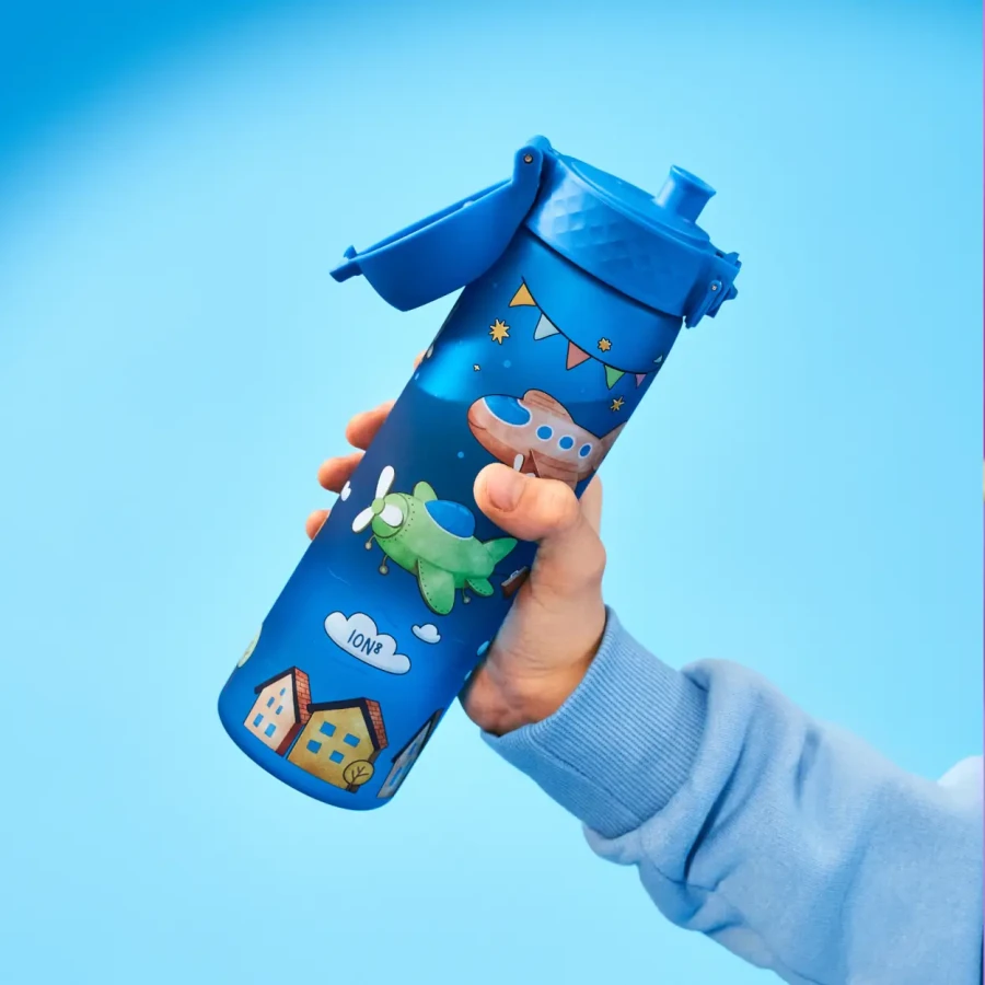 Wąska butelka na napoje - Airplanes, 500ml / ION8® I8RF500PBPLANE