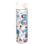Wąska butelka na napoje - Robots, 500ml / ION8® I8RF500PIROBOT