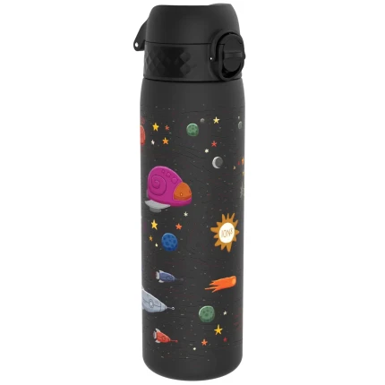 Wąska butelka na napoje - Spaceships, 500ml / ION8® I8RF500PKSPACE