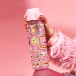 Wąska butelka na napoje - Dogs, 500ml / ION8® I8RF500PPDOGS