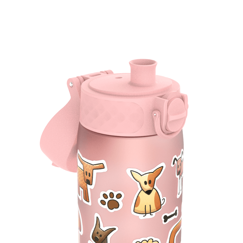 Wąska butelka na napoje - Dogs, 500ml / ION8® I8RF500PPDOGS