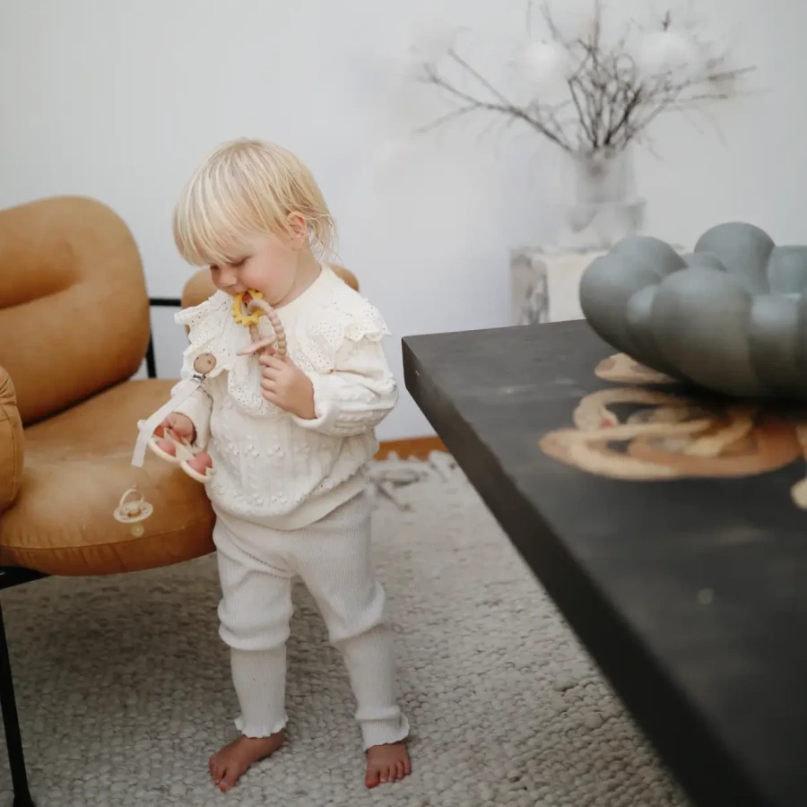 Silikonowy Gryzak na Kółku - Nature / Mushie