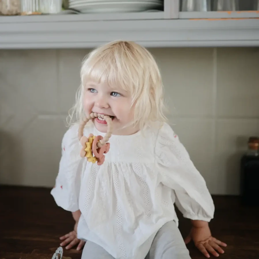 Silikonowy Gryzak na Kółku - Nature / Mushie