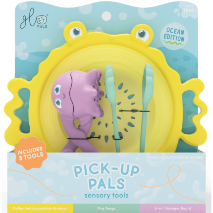 Zestaw zabawek Glo Pals 5w1 rozwijających motorykę małą / Glo Pals