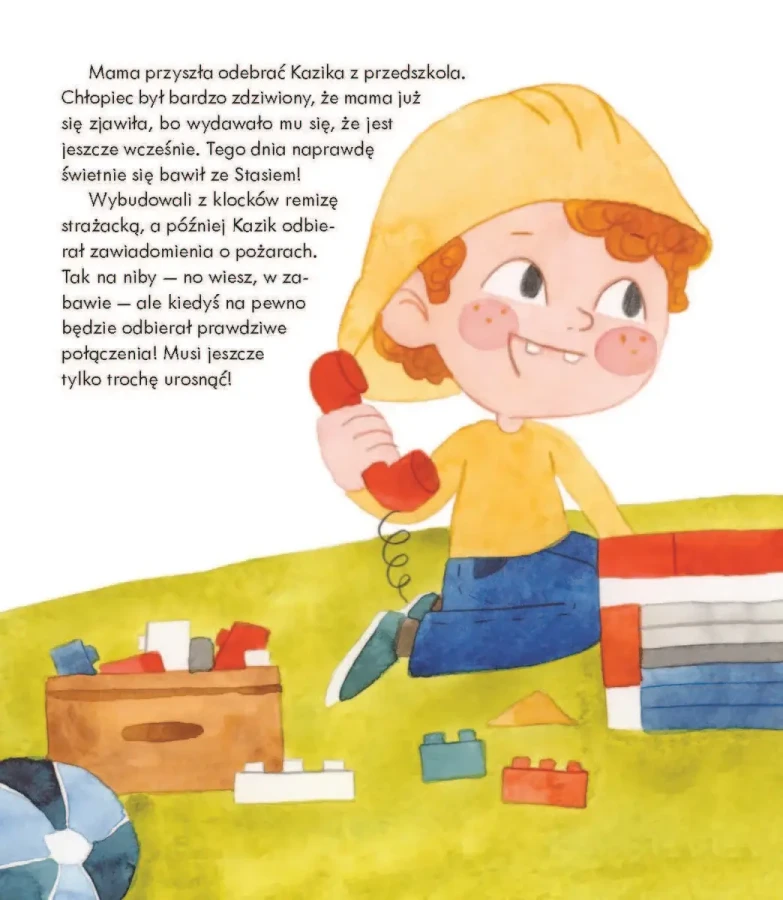 Kazik zasypia sam / Wydawnictwo Media Rodzina