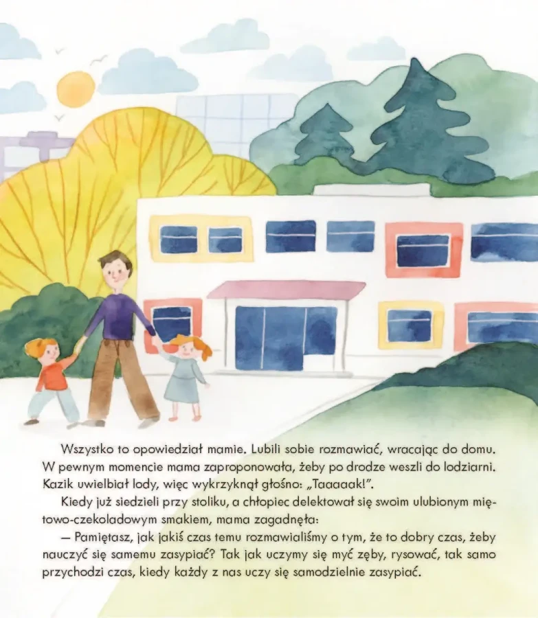 Kazik zasypia sam / Wydawnictwo Media Rodzina