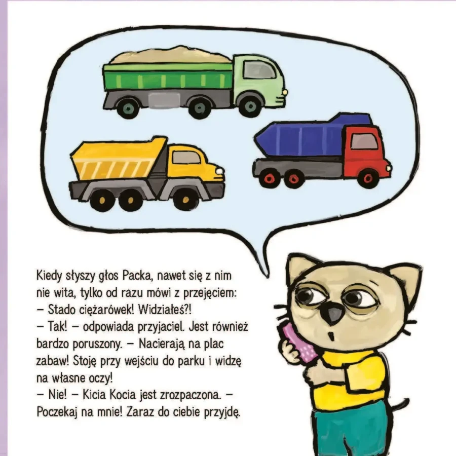 Kicia Kocia. Co się dzieje z placem zabaw? / Wydawnictwo Media Rodzina