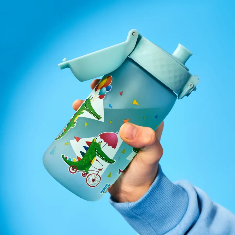 Bidon 350ml - Crocodiles Blue / ION8® I8RF350PBCROC