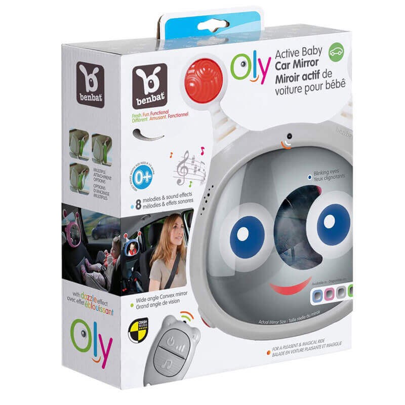 Lusterko Aktywne Do Samochodu Szare / Benbat