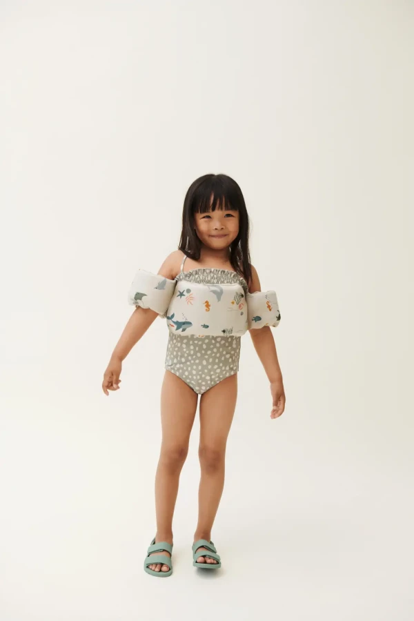 Pas do pływania Darko - Crab, sandy / Liewood