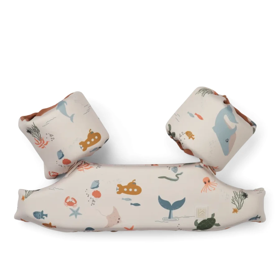 Pas do pływania Darko - Sea creature, sandy / Liewood