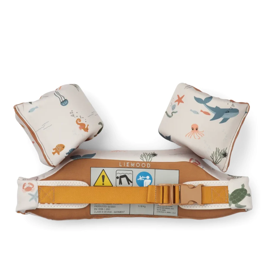 Pas do pływania Darko - Sea creature, sandy / Liewood