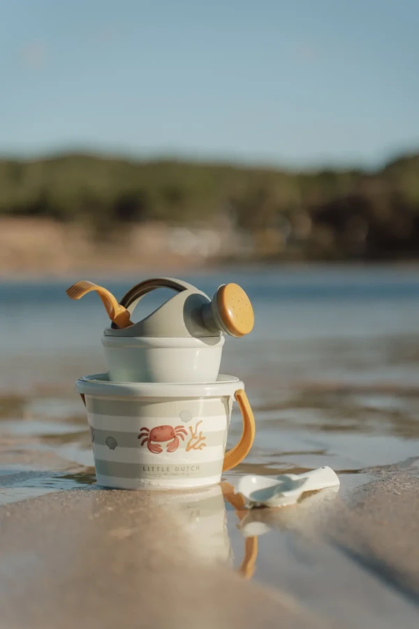 Zestaw plażowy 5 elementów Fresh Greens / Little Dutch