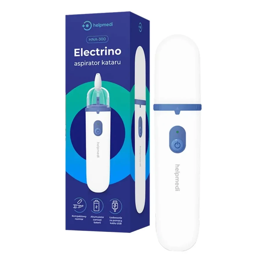 Ultra cichy aspirator elektryczny Electrino / Katarek Helpmedi