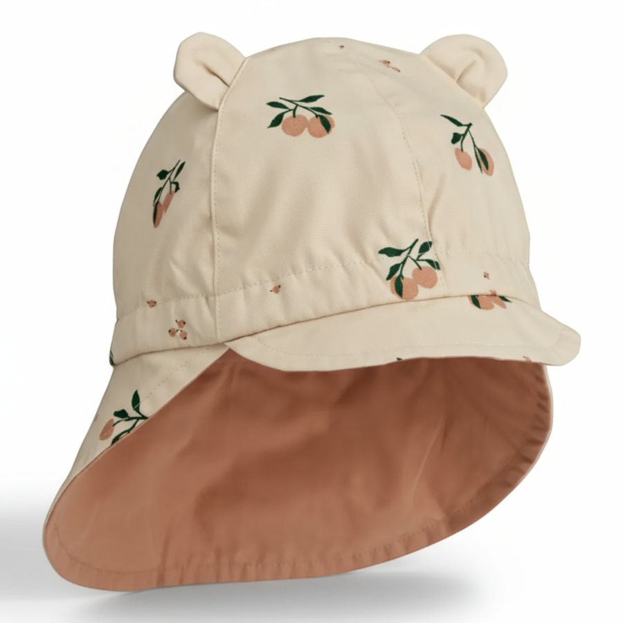 Letni dwustronny kapelusz Gorm: Peach Seashell, pale tuscany / Liewood