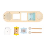 Drewniany muzyczny ministolik Dżdżownica Sweet Cocoon 12 m + / Janod