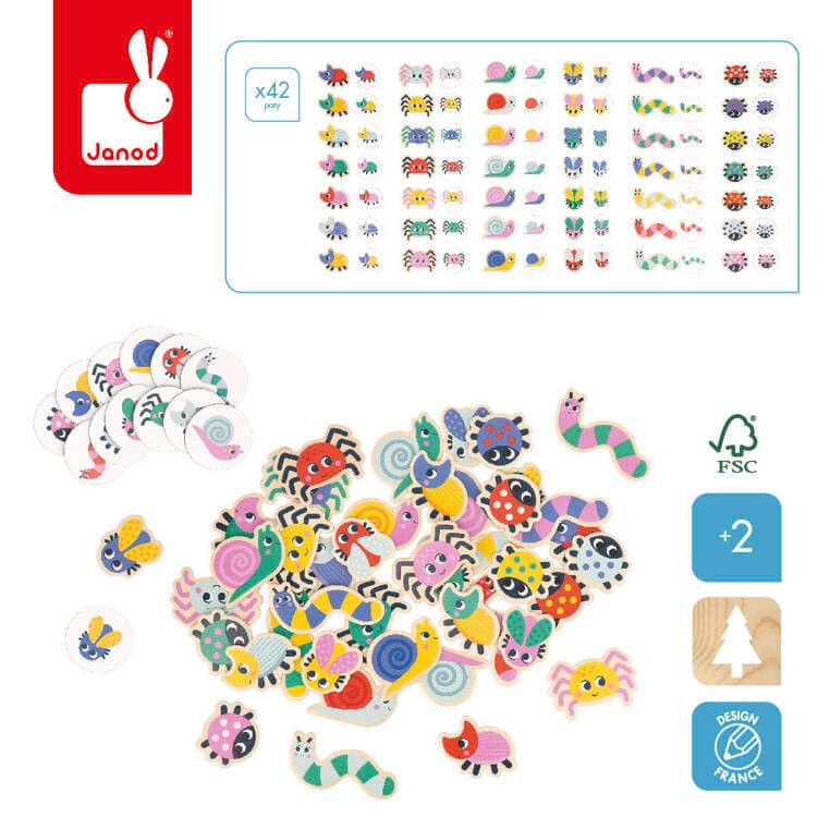 Gra w chowanego Ogród 2+ / Janod