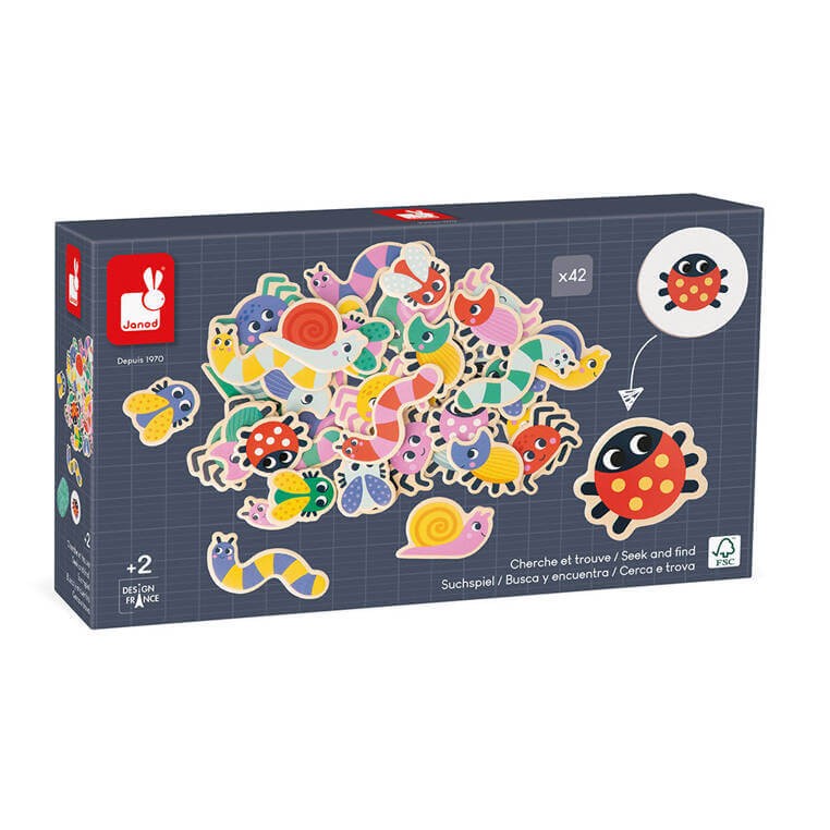 Gra w chowanego Ogród 2+ / Janod