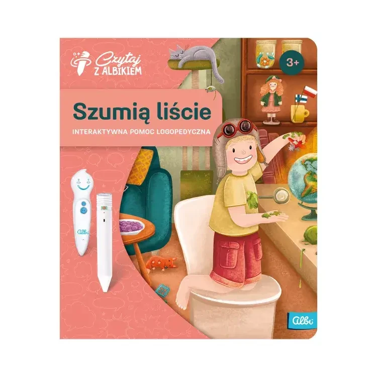 Szumią liście. Interaktywna pomoc logopedyczna 3+ / Czytaj z Albikiem