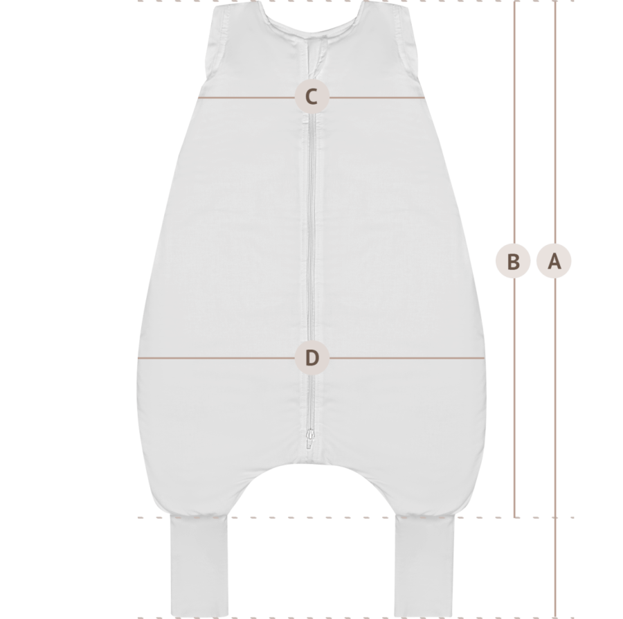 Śpiworek z nogawkami 1 TOG - Boho / Babysteps