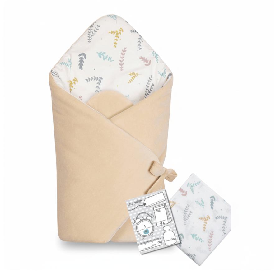 Rożek welurowy PLANTS / Pink no More