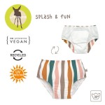 Majteczki pieluszka do pływania Splash & Fun Fale pink, nature / Lassig