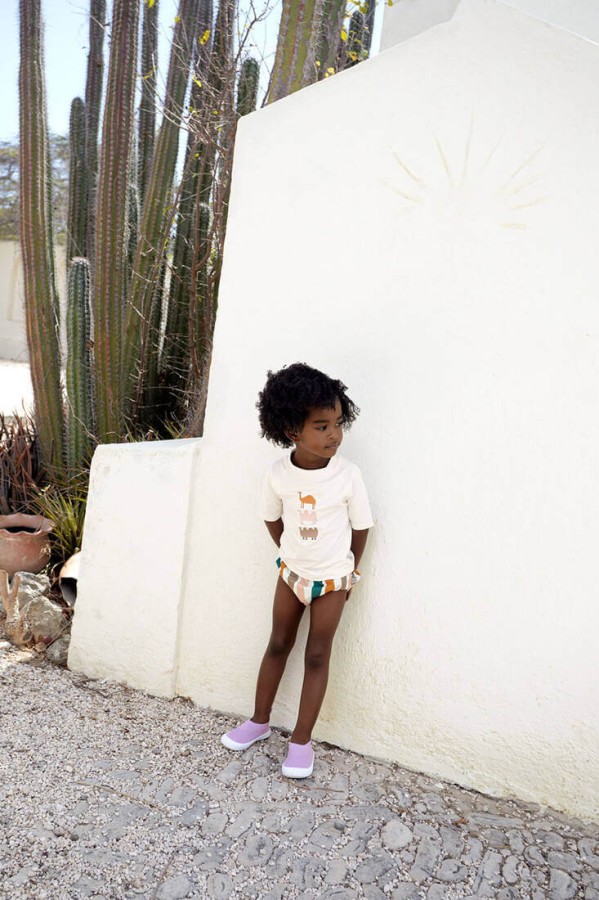 Majteczki pieluszka do pływania Splash & Fun Fale pink, nature / Lassig