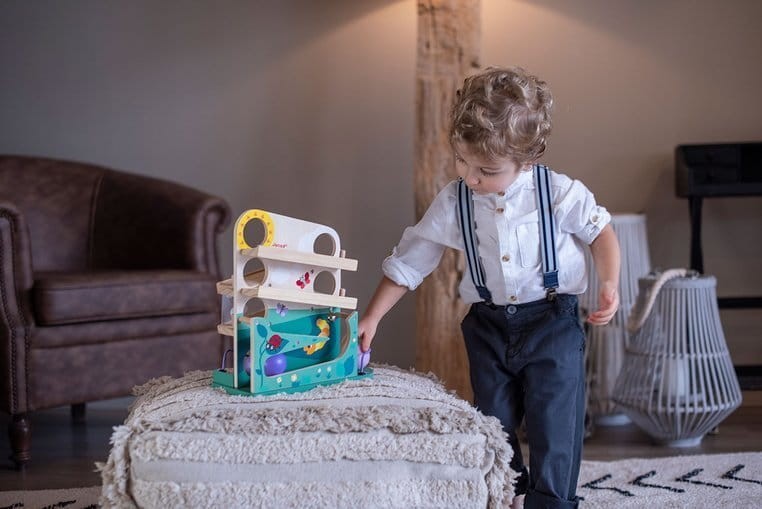 Drewniany kulodrom Gąsienica / Janod