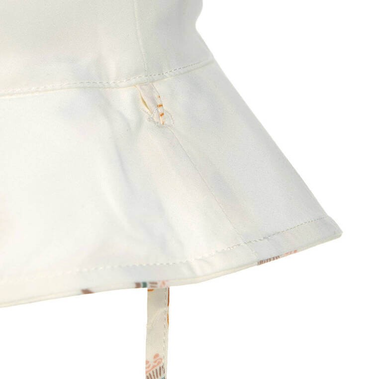 Dwustronny kapelusz przeciwsłoneczny UV80 Splash & Fun Tęcza nature / Lassig