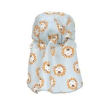 Czapka przeciwsłoneczna z daszkiem i osłoną karku UV80 Splash & Fun Lew powder blue / Lassig