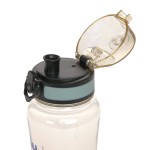 Zestaw na lunch: Lunchbox + Tritanowa butelka - bidon 460 ml Little Gang Smile - milky, ocean green / Lassig