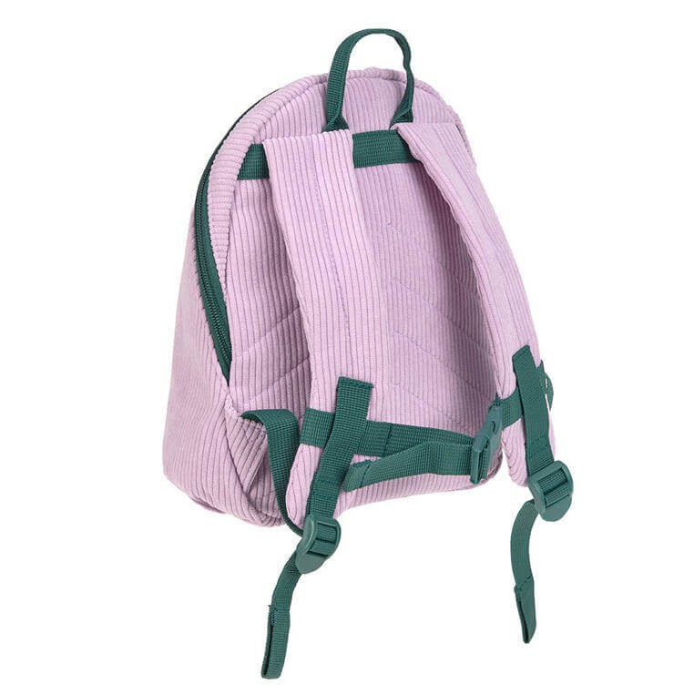 Plecak mini sztruks, Little Gang - Rainbow lilac / Lassig