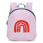 Plecak mini sztruks, Little Gang - Rainbow lilac / Lassig