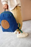 Plecak mini sztruks, Little Gang - blue / Lassig
