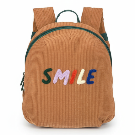 Plecak mini sztruks, Little Gang - caramel / Lassig