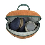 Plecak mini sztruks, Little Gang - caramel / Lassig