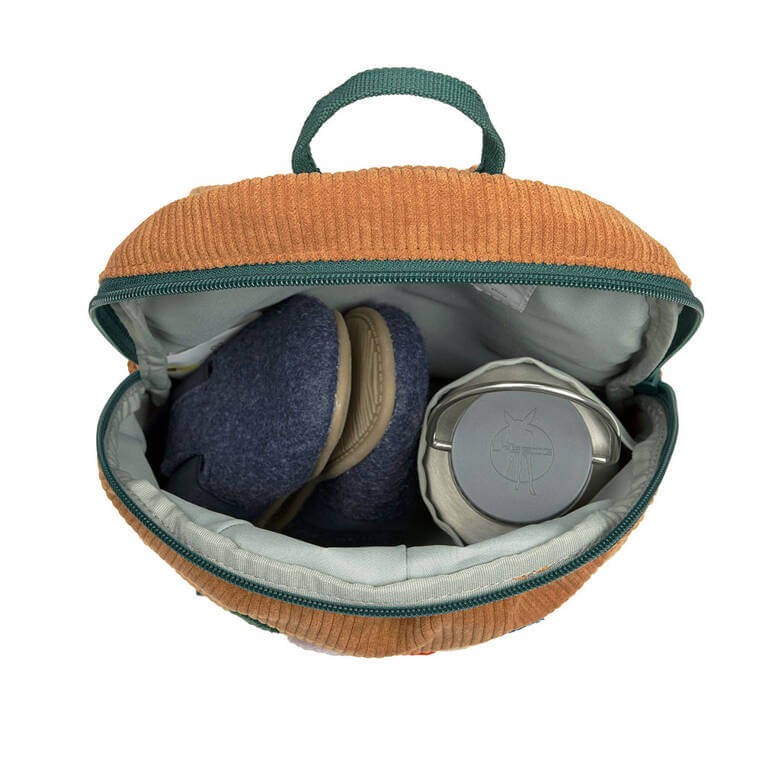 Plecak mini sztruks, Little Gang - caramel / Lassig