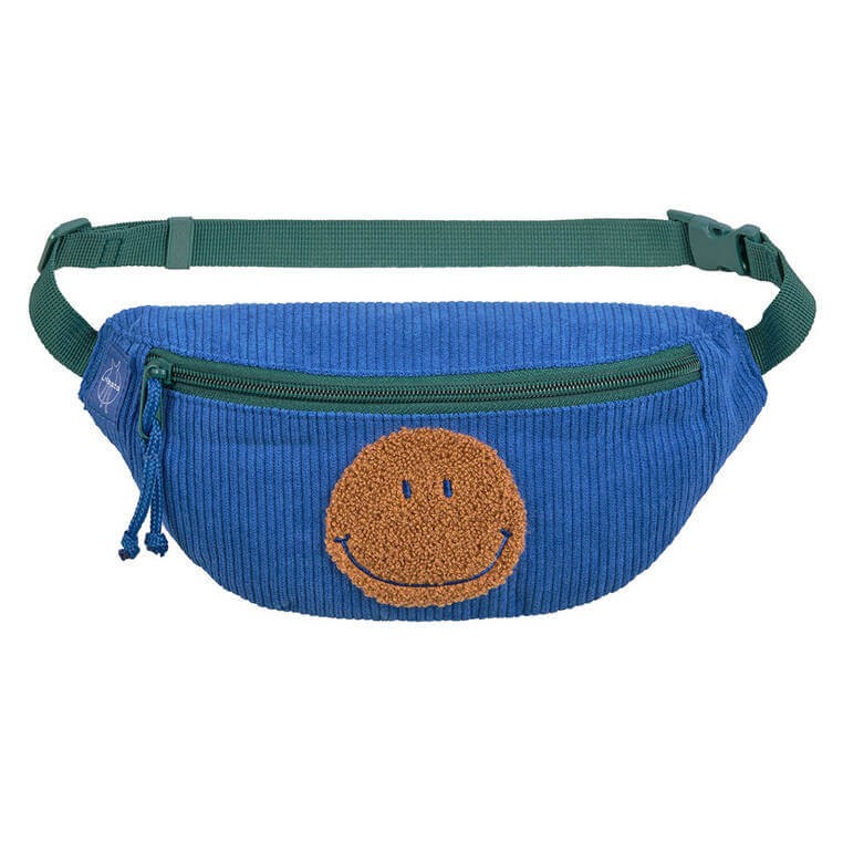 Mini nerka sztruks Little Gang - Smile blue / Lassig