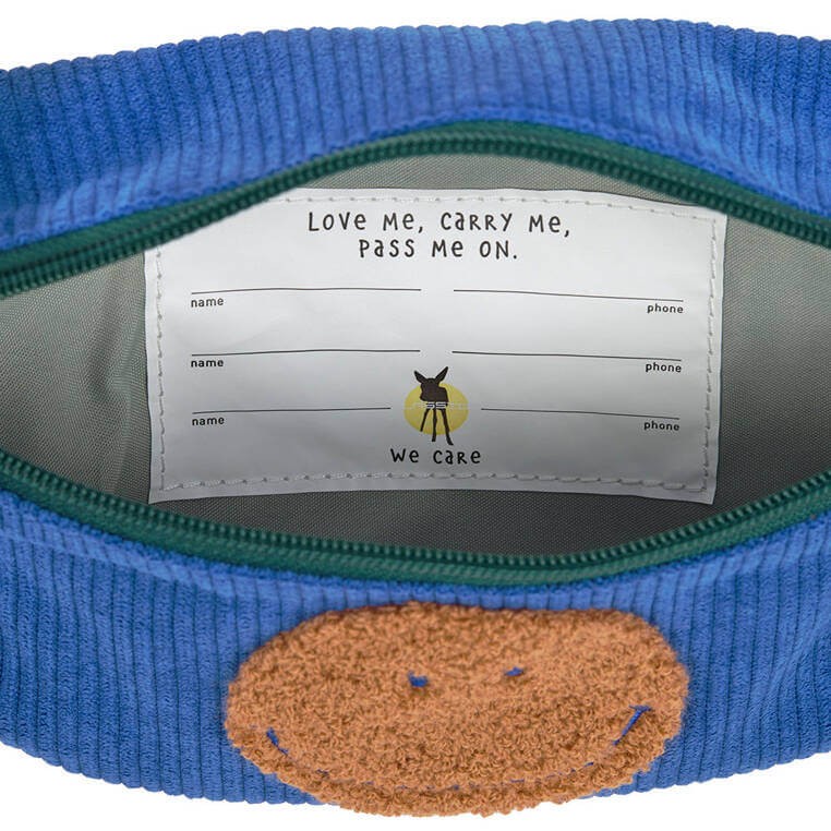 Mini nerka sztruks Little Gang - Smile blue / Lassig