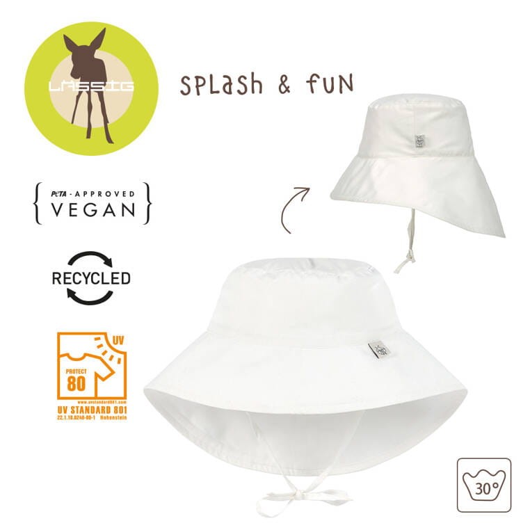 Dwustronny kapelusz przeciwsłoneczny UV80 Splash & Fun nature / Lassig