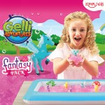 Zestaw do tworzenia gelli z figurkami i tacą Gelli Worlds Fantasy Pack 3+ / Zimpli Kids
