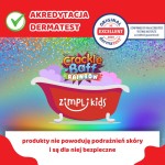 Strzelający proszek do kąpieli Crackle Baff Colours 6 użyć 3 kolory 3+ / Zimpli Kids