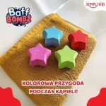 Musujące gwiazdki do kąpieli zmieniające kolor wody Baff Bombz 3+ / Zimpli Kids