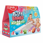 Musujące bomby do kąpieli zmieniające kolor wody Baff Bombz 3+ / Zimpli Kids